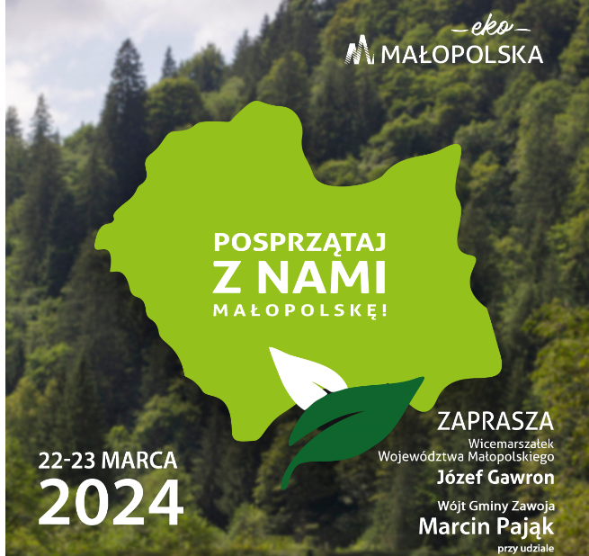 Posprzątaj z Nami Małopolskę w gminie Zawoja!